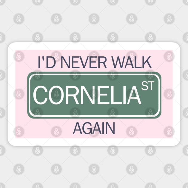 Cornelia Street Magnet by Likeable Design